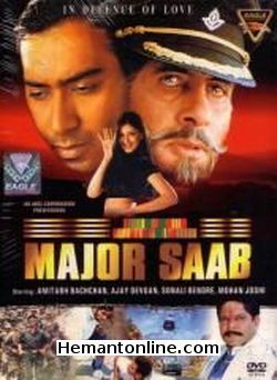Major Saab 1998 Amitabh Bachchan, Ajay Devgan, Sonali Bendre, Mohan Joshi