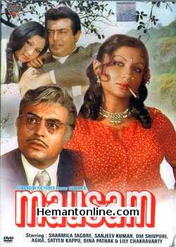 Mausam 1976 Sanjeev Kumar, Sharmila Tagore, Om Shivpuri, Agha, Dina Pathak, Satyen Kappu