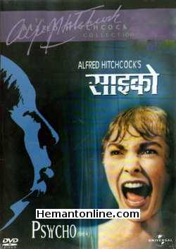 Psycho 1960 Hindi Anthony Perkins, Vera Miles, John Gavin, Martin Balsam, John Mcintire, Janet Leigh