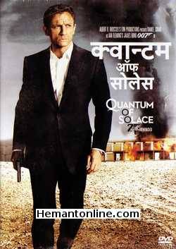 Quantum of Solace 2008 Hindi Daniel Craig, Olga Kurylenko, Mathieu Amalricgiancarlo Giannini, Jeffrey Wright, Judi Dench