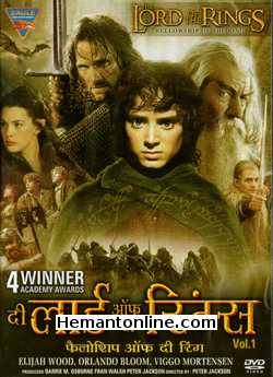 The Lord Of The Rings - Fellowship Of The Ring Vol 1 2001 Hindi Elijah Wood, Orlando Bloom, Viggo Mortenson