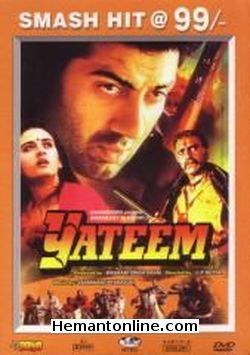 Yateem 1989 Sunny Deol, Farha, Kulbhushan Kharbanda, Amrish Puri, Sujata Mehta, Dalip Tahil