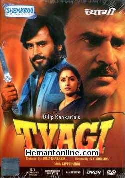Tyagi 1992 Rajnikant, Jaya Prada, Bhagyashree, Himalaya, Gulshan Grover, Kader Khan, Shakti Kapoor, Prem Chopra