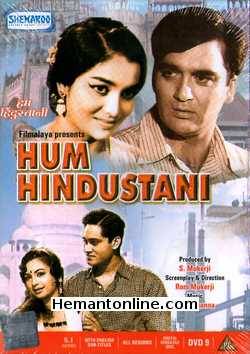 Hum Hindustani 1960 Sunil Dutt, Asha Parekh, Joy Mukerji, Helen, Shyam Chatterji