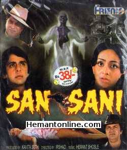 San Sani 1981 Vinod Mehra, Bindiya Goswami, Prem Chopra, Shreeram Lagoo, Keshto Mukherjee, Jagdeep, Jaishri T.