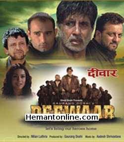 Deewar Lets Bring Our Heroes Home 2004 Amitabh Bachchan, Sanjay Dutt, Akshay Khanna, Amrita Rao, Tanuja, K. K. Menon, Raghuveer Yadav
