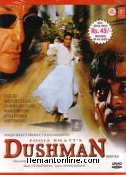 Dushman 1998 Sanjay Dutt, Kajol, Jas Arora, Tanvi Azmi, Pramod Moutho, Kunal Khemu, Ashutosh Rana