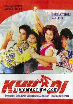 Khiladi 1992 Akshay Kumar, Ayesha Jhulka, Deepak Tijori, Sabeeha, Johny Lever