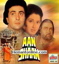 Aan Aur Shaan 1984 Rishi Kapoor, Shammi Kapoor, Moushmi Chatterjee, Dara Singh, Ranjeet