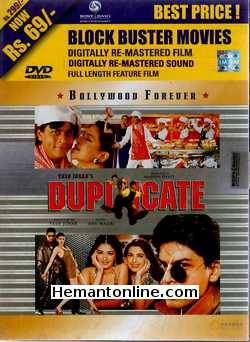 Duplicate 1998 Shahrukh Khan, Juhi Chawla, Sonali Bendre, Farida Jalal, Mohnish Behl, Tiku Talsania, Sharat Saxena, Rana Jung Bahadur, Gulshan Grover