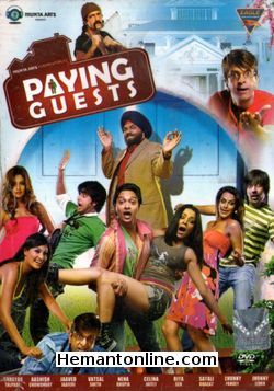 Paying Guests 2009 Shreyas Talpade, Aashish Chowdhary, Jaaved Jaafery, Vatsal Sheth, Neha Dhupia, Celina Jaitley, Riya Sen, Sayali Bhagat, Chunky Pandey, Johny Lever