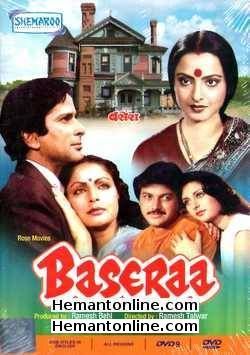 Basera 1981 Shashi Kapoor, Rakhee, Rekha, Poonam Dhillon, Raj Kiran