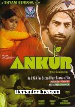 Ankur The Seedling 1974 Shabana Azmi, Sadhu Meher, Anant Nag, Priya Tendulkar, Kadar Ali Beg, Agha, Mohammed Hussain