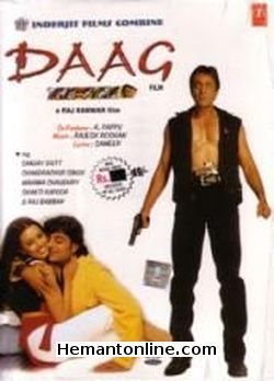 Daag The Fire 1999 Sanjay Dutt, Chandrachur Singh, Mahima Chaudhary, Shakti Kapoor, Raj Babbar