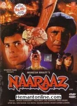 Naraaz 1994 Mithun Chakraborty, Pooja Bhatt, Atul Agnihotri, Sonali Bendre, Avtar Gill, Soni Razdan, Silk Smitha, Gulshan Grover, Bharat Kapoor