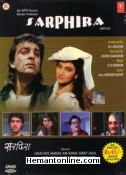 Sarphira 1992 Sanjay Dutt, Madhavi, Kimi Katkar, Sumeet Saigal, Late Vinod Mehra, Shakti Kapoor, Anupam Kher, Shreeram Lagoo, Sushma Seth