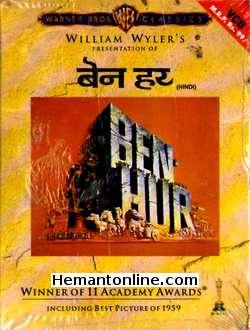 Ben Hur 1959 Hindi Charlton Heston, Jack Hawkins, Haya Harareet, Stephen Boyd, Hugh Griffith, Martha Scott, Cathy O Donnel, Sam Jaffe