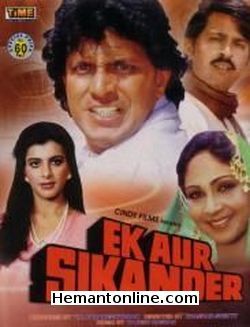 Ek Aur Sikander 1986 Mithun Chakraborty, Rati Agnihotri, Rakesh Roshan, Amrish Puri, Anita Raj, Jeevan