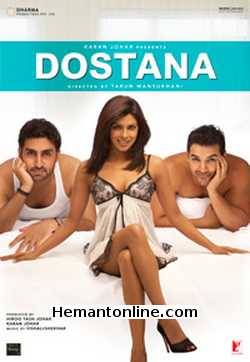 Dostana 2008 John Abraham, Abhishek Bachchan, Priyanka Chopra, Bobby Deol, Monika Gaba, Kiron Kher, Sushmita Mukherjee, Shilpa Shetty