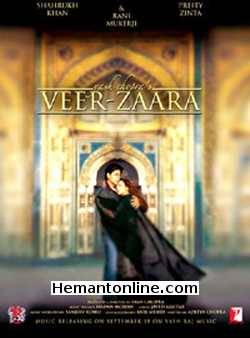 Veer Zaara 2004 Shahrukh Khan, Preity Zinta, Rani Mukherjee, Anupam Kher, Kiron Kher, Zohra Sehgal, Boman Irani, Divya Dutta, S M Zaheer, Tom Alter, Akhilendra