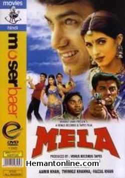 Mela 2000 Aamir Khan, Faizal Khan, Twinkle Khanna, Johny Lever