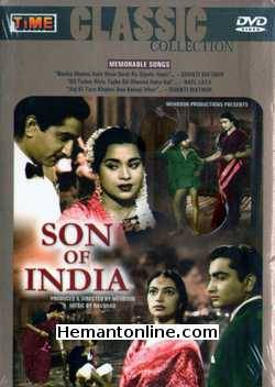 Son of India 1962 Sajid, Kum Kum, Jaywant, Kanhaiyalal, Simi, Bakhtawar