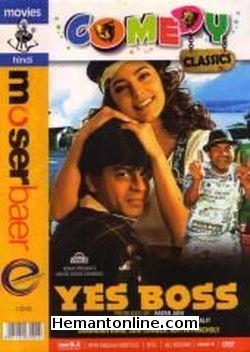 Yes Boss 1997 Shahrukh Khan, Juhi Chawla, Aditya Pancholi, Johny Lever