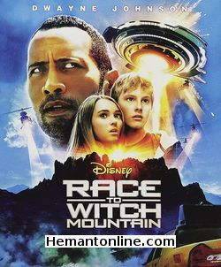 Race To The Witch Mountain 2009 Hindi Dwayne Johnson, Anna Sophia Robb, Alexander Ludwig, Carla Gugino, Ciaran Hinds, Tom Everett Scott, Chris Marquette, Billy Brown, Garry Marshall, Kim Richards, Ike Eisenmann, Tom Woodruff Jr, John Duff, Bob