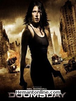 Doomsday 2008 Hindi Rhona Mitra, Bob Hoskins, Adrian Lester, David O Hara, Malcolm McDowell