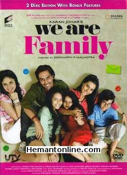 We Are Family 2010 Arjun Rampal, Kajol, Kareena Kapoor, Aanchal Munjal, Nominath Ginsburg, Diya Sonecha, Iravati Harshe