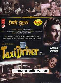Taxi Driver 1954 Dev Anand, Kalpana Kartik, Sheila Ramani, Johny Walker, Bhagwan Sinha, Patanjal Shujju, Kamal Singh, Venon Corke