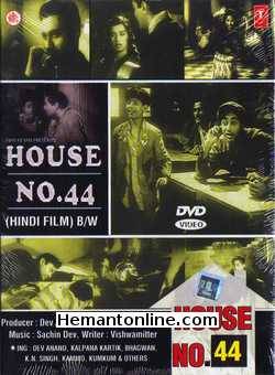 House No 44 1955 Dev Anand, Kalpana Kartik, Bhagwan, K. N. Singh, Kammo, Kum Kum