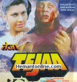 Tejaa 1990 Sanjay Dutt, Kimi Katkar, Sonu Walia, Ranjeet, Puneet Issar, Amrish Puri, Mahendra Varma, Beena