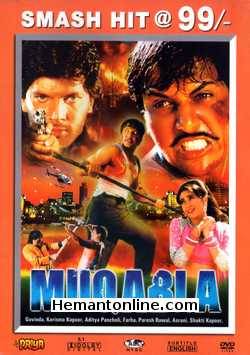 Muqabla 1993 Govinda, Karishma Kapoor, Aditya Pancholi, Farha, Paresh Rawal, Asrani, Shakti Kapoor