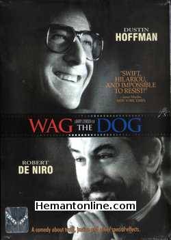 Wag The Dog 1997 Dustin Hoffman, Robert DeNiro, Anne Heche, Denis Leary, Willie Nelson, Andrea Martin, Kirsten Dunst