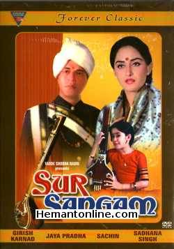 Sur Sangam 1985 Girish Karnad, Jaya Prada, Sachin Pilgaonkar, Paintal, Sadhna Singh, Deven Verma, Tabassum, Asrani, Bharti Achrekar, Mohan Choti, Sulbha Deshpande