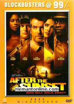 After The Sunset 2004 Pierce Brosnan, Salma Hayek, Woody Harrelson, Don Cheadle, Naomie Harris, Chris Penn, Troy Garity, Obba Babatunde