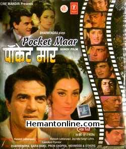 Pocket Maar 1974 Dharmendra, Saira Banu, Prem Chopra, Mehmood, Shobha