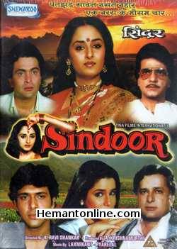 Sindoor 1987 Shashi Kapoor, Jaya Prada, Jeetendra, Govinda, Neelam, Kader Khan, Shakti Kapoor, Gulshan Grover, Rishi Kapoor, Asrani, Aruna Irani, Prem Chopra, A. K.