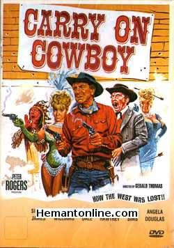 Carry On Cowboy 1966 Sidney James, Kenneth Williams,  Charles Hawtrey, Jim Dale, Joan Sims, Angela Douglas