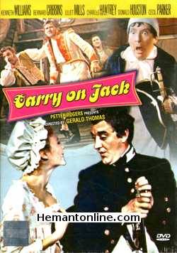 Carry On Jack 1963 Kenneth Williams, Bernard Cribbins, Juliet Millers, Charles Hawtrey, Donald Houston, Cecil Parker