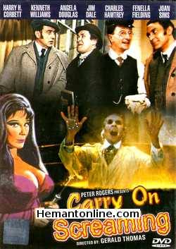 Carry On Screaming 1966 Harry H. Corbett, Keneth Williams, Angela Douglas, Jim Dale, Charles Hawtrey, Fenella Fielding, Joan Sims