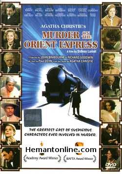 Murder On The Orient Express 1974 Albert Finney, Lauren Bacall, Martin Balsam, Ingrid Bergman, Jacqueline Bisset, Jean Pierre Cassel