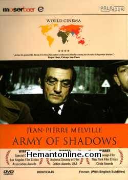 Army Of Shadows - French 1969 Lino Ventura, PaulMeurisse, Jean Pierre Cassel, Simone Signoret, Claude Mann, Paul Crauchet, Christian Barbier, Serge Reggiani