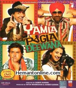 Yamla Pagla Deewana 2011 Dharmendra, Sunny Deol, Bobby Deol, Kulraj Randhawa, Nafisa Ali, Anupam Kher, Johny Lever, Puneet Issar, Mukul Dev, Himanshu Malik, Sucheta Khanna, Emma