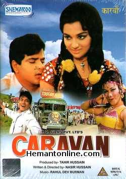 Caravan 1971 Jeetendra, Asha Parekh, Aruna Irani, Helen, Ravinder Kapoor, Junior Mehmood, Madan Puri, Manorama