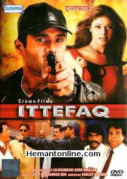 Ittefaq 2001 Sunil Shetty, Mukul Dev, Pooja Batra, Anupama Verma, Tiku Talsania, Shakti Kapoor, Kader Khan