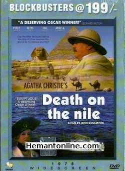 Death On The Nile 1978 Peter Ustinov, Jane Birkin, Lois Chiles, Bette Davis, Mia Farrow, Jon Finch, Olivia Hussey, I.S. Johar, George Kennedy