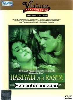 Hariyali Aur Raasta 1962 Manoj Kumar, Mala Sinha, Helen, Om Prakash, Manmohan Krishna, Jagdeep, Shashikala