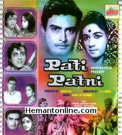 Pati Patni 1966 Sanjeev Kumar, Nanda, Mehmood, Mumtaz, Johny Walker, Om Prakash, Shashikala, Sujit Kumar, Leela Mishra, Jankidas